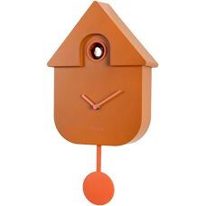 Orologio da Parete FISURA - Terracotta Rosa - 21,5x8x41,5cm - Design Originale