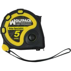 Wolfpack 2302010 Metro a nastro - 5m, custodia soft-touch