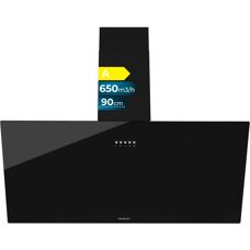 Bolero Flux DM 906500 - Ventilador Negro Cristal