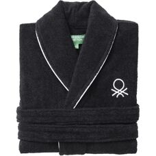Peignoir noir en coton de Benetton - M/L - Peignoir - Publicité