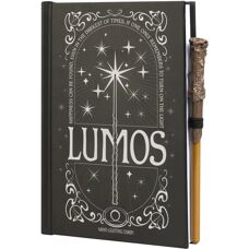 Harry Potter Lumos Maxima Premium A5 Notizbuch mit Licht