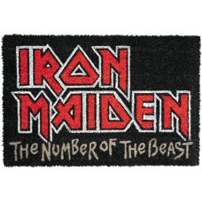 Tapis d'entrée multicolore Iron Maiden The Number Of The Beast - Fußmatte - Publicité