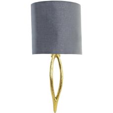 Fijalo LA194877 - Metalen wandlamp - 30x16x60cm - Goud