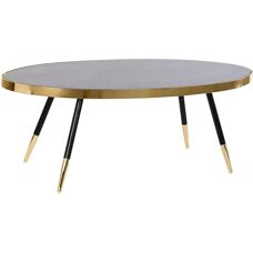 Fijalo Mesa Centro Acero Cristal 110x50x41,5 - Couchtisch