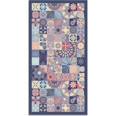 HOME & LIVING Panorama 71BE3169 Rose - Tapis en Vinyle - Publicité