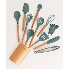CREATE - Küchenutensilien-Set - Green - Wood - Utensil Set