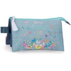 Movom Blau Schmetterlingsetui - 22x12x5cm - Casual Produkt