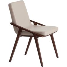 Angel Cerdá Walnut Modern Chair - Dining, Living, Kitchen