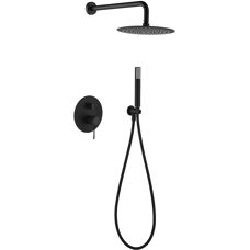 Imex GPD038/NG - Colonna doccia con finitura nera opaca