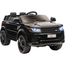 HOMCOM Elektrische SUV voor kinderen - 12V batterij, 2 motoren, Afstandsbediening