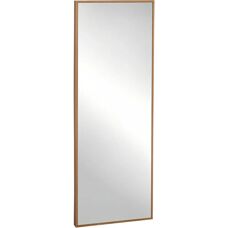 Espejo de pie Homcom - Decoración moderna de madera natural 45x125cm