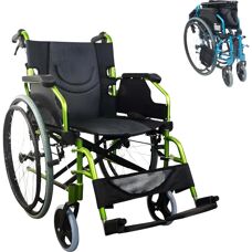 Mobiclinic Leichte Klappbare Aluminiumrollstuhl - Bolonia