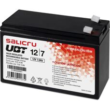 Salicru UBT 12/7 - Batería UPS Plomo-ácido Sellada 12 V 7 Ah
