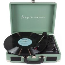 Tocadiscos Bluetooth Prixton VC400 - Diseño vintage portátil
