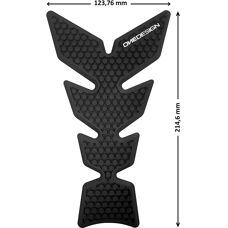 Puig Modèle 9939N - Autocollant de réservoir - Noir