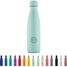Cool Bottles RVS Thermofles Pastel, 500 ml - Lichtblauw