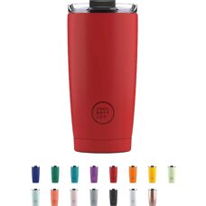 Cool Bottles Vivid Rood Roestvrij Stalen Thermo - 550ml