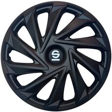 Sparco Varese 14-inch zwarte velgkappen - velgkappen
