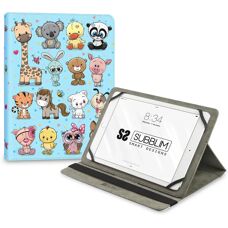 Capa de Tablet Multicolorida - Proteção contra Riscos