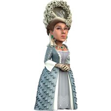 Figura Minix Queen Charlotte - 12 cm - Colección Bridgerton