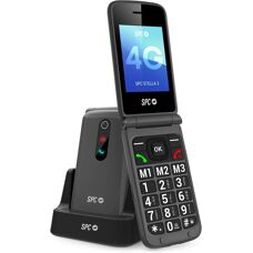 Téléphone SPC Grey Stella 3 4G VoLTE avec SOS, touches XL, volume 103dB - Publicité
