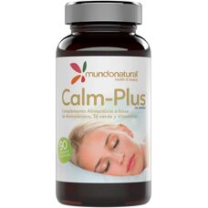 Mundo Natural Calm-Plus - Dietary Supplement - 90 Capsules