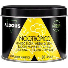 Aldous Bio Naturale Ginkgo Bacopa - Integratore Nootropico