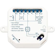 LEDKIA Modello 47 mm Interruttore WiFi - Controllo tende