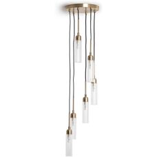 LEDKIA Lámpara Colgante Dorada Sest Iraide - Pendant lamp