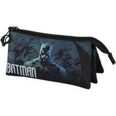 Karactermania Batman Arkham Triple Pencil Case - 23x11x7cm