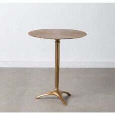 Bigbuy Home Gouden Aluminium Bijzettafel - Bijzettafel