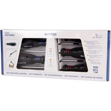 Set di Cacciaviti Victoria - Torx, Phillips, Piatti - 5 Pz