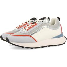 Gioseppo Witte Sneakers met Blauwe Details - Schoenen
