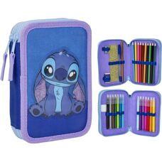 Cerda Modèle 2700001141 Étui Bleu Stitch - Pencil Case - Publicité