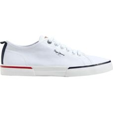 Buty Pepe Jeans Kenton Smart - Casual, Zrównoważone, Białe