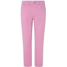 Rosa Hög Midja Tapered Ekologiska Bomullsjeans - Jeans