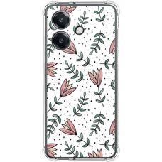 Coque en Silicone Fleuri pour Oppo A40 / A40M - Antichocs - Publicité