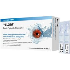 Colírios Yeloin - Antiinflamatórios, Dose Única, 30x 0,5ml