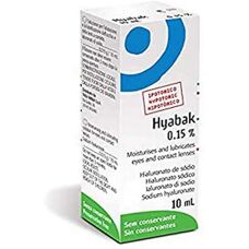 Colírios hidratantes Théa Hyabak - Cuidados Oculares