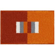 Grund 50/80 cm Orange Rektangulärt Badmatta - Badmatta
