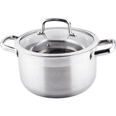 Lamart LTSS2413 Edelstahl Kochtopf - 5,8 L - Für Alle Herde