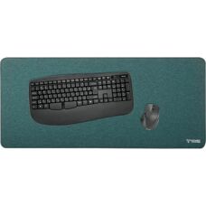 Yenkee Tapis XXL pour clavier et souris - Vert - Publicité