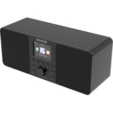 Internet rádio Sencor SIR 6100WDB - 2x10W, Wi-Fi, DAB+, USB, LCD