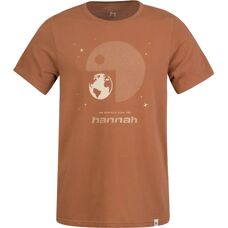 Hannah Fred Bruin Organische Katoen T-Shirt - Heren