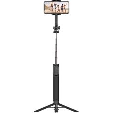 Fast Selfie Stick - Tripod & Trådløs udløser - 113cm