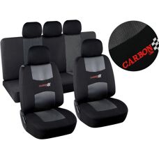 Set de huse pentru scaune Airbag Dark - Accesorii auto