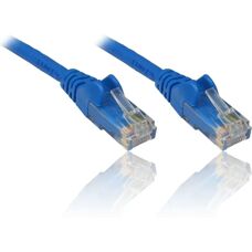 PremiumCord Ethernet LAN Patch Kabel - Cat6 10M Modrá