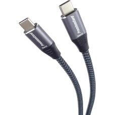 PREMIUMCORD USB 3.2 Type C 2m Šedá - USB Kabel