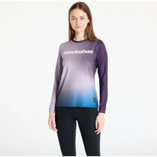 Horsefeathers Quantum Ls Bike Jersey Iris Fade Out - Bike Jersey