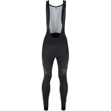 Calzamaglia da ciclismo Movi nero - Antivento e riflettente